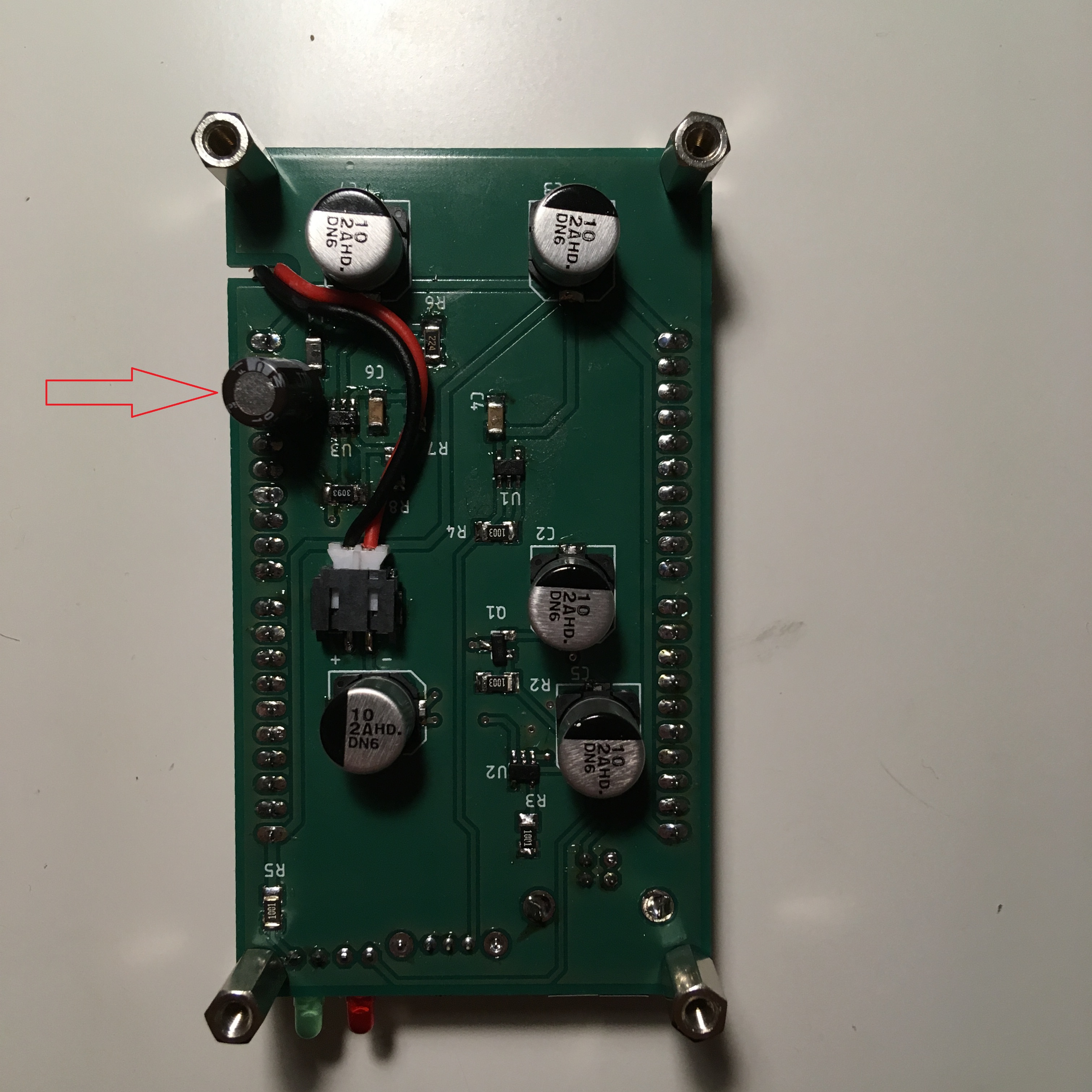 Battery charging board 